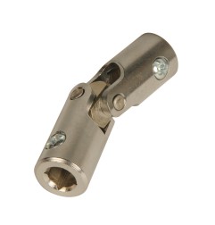 Genouillère acier Ø 18 mm : Rond 12 mm / Carré 8 mm
