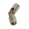 Genouillère acier Ø 18 mm : Hexagonal 10 mm / Carré 10 mm
