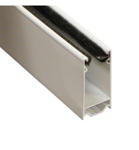 Coulisse tradi ZF blanche 45 x 22 mm (1 mètre)