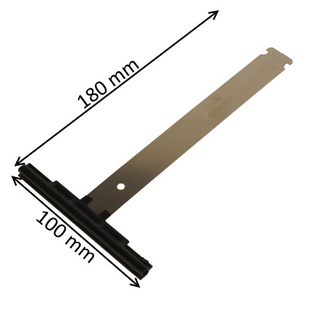 Attache de tablier à clipper pour tube ZF et lame de 8 mm