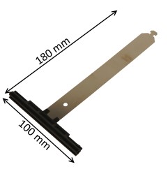Attache de tablier à crochet pour tube octogonal et lame de 8 mm