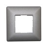 NICEWAY OPLA - Plaque murale carrée gris graphite