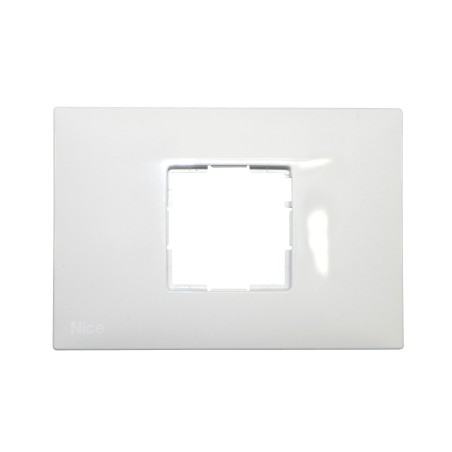 NICEWAY OPLA - Plaque murale rectangulaire blanche