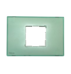 NICEWAY OPLA - Plaque murale rectangulaire vert d'eau