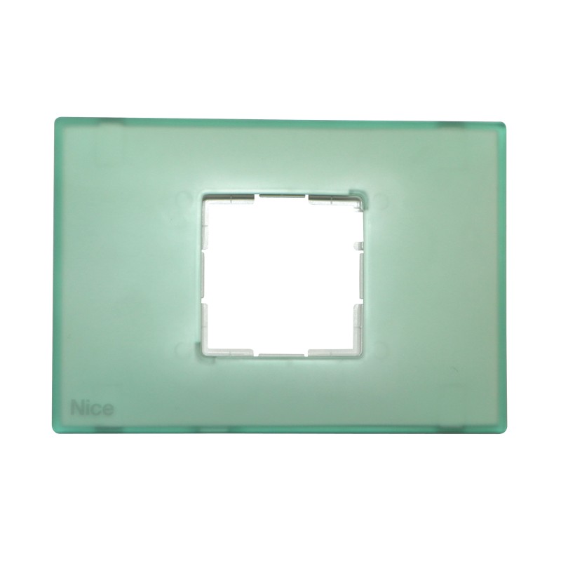 NICEWAY OPLA - Plaque murale rectangulaire vert d'eau