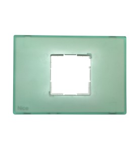 NICEWAY OPLA - Plaque murale rectangulaire vert d'eau