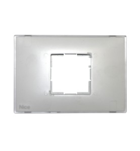 NICEWAY OPLA - Plaque murale rectangulaire neutre transparent