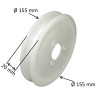 Poulie pour sangle Ø 155 mm pour volet roulant