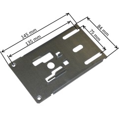 Plaque support 145x84 mm