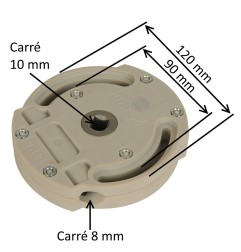 Treuil 1424 pour volet roulant E:C8 S:C10