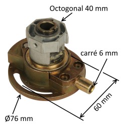 Treuil pour volet roulant 447F004 E:C6 S:octo 40