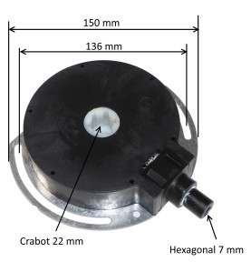 Treuil pour volet roulant DEPT1003-GM