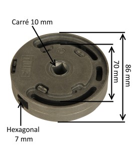 Treuil pour volet roulant 6S2.720016 E:6P7 S:C10