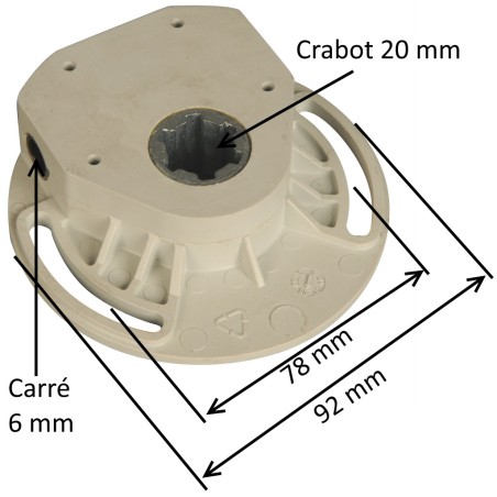 Treuil Soprofen pour volet roulant 419F003 E:C6