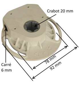 Treuil Soprofen pour volet roulant 419F003 