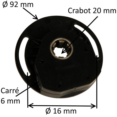 Treuil Soprofen pour volet roulant 419F001 E:C6