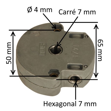 Treuil 1421 pour volet roulant E:6P7 S:C7