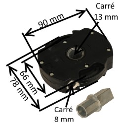 Treuil pour volet roulant 6A2.3808.PF8 E:C8 S:C13