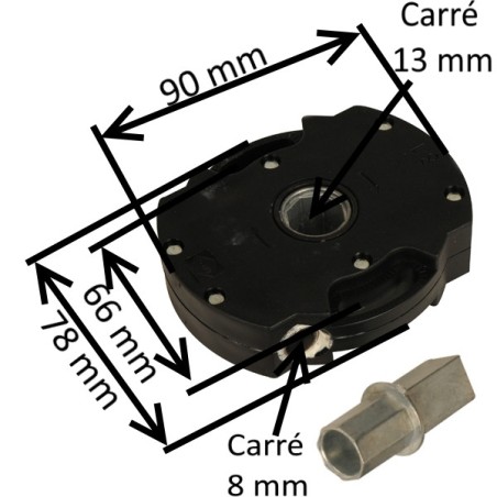 Treuil pour volet roulant 6A2.3808.PF8 E:C8 S:C13