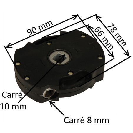 Treuil pour volet roulant 6A2.3848.PF8 E:C8 S:C10