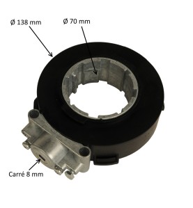Treuil pour volet roulant E:C8 S:rond 70 mm
