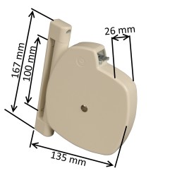 Enrouleur de sangle DEPS17/T91 (sans sangle)