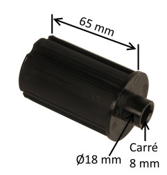 Embout pour tube ZF45 – nez carré 8 mm
