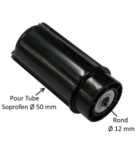 Embout pour tube  Soprofen 50 mm - roulement 12 mm