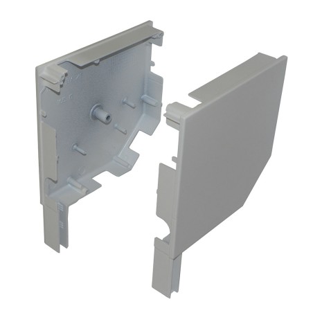 Paire de joue 137 mm ALU RENO ZF Blanc RAL9010