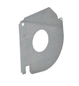 Plaque de guidage 150 mm pour joue ZF - Trou 60 mm