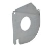 Plaque de guidage 137 mm pour joue ZF - Trou 60 mm