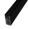 Coulisse RENO 53x22 mm noir RAL9005 (1 mètre)