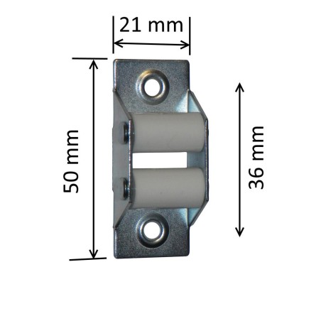 Guide de sangle acier pour sangle 12 à 15 mm