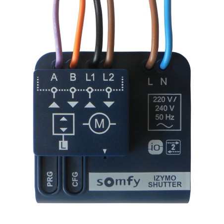Micro récepteur Somfy Izymo io pour volet roulant