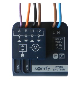 Micro récepteur Somfy Izymo io pour volet roulant