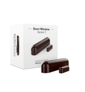 FIBARO | Door/Window Sensor 2 marron foncé