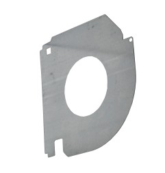 Plaque de guidage 165 mm pour joue ZF - Trou 70 mm