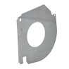 Plaque de guidage 205 mm pour joue ZF - Trou 60 mm