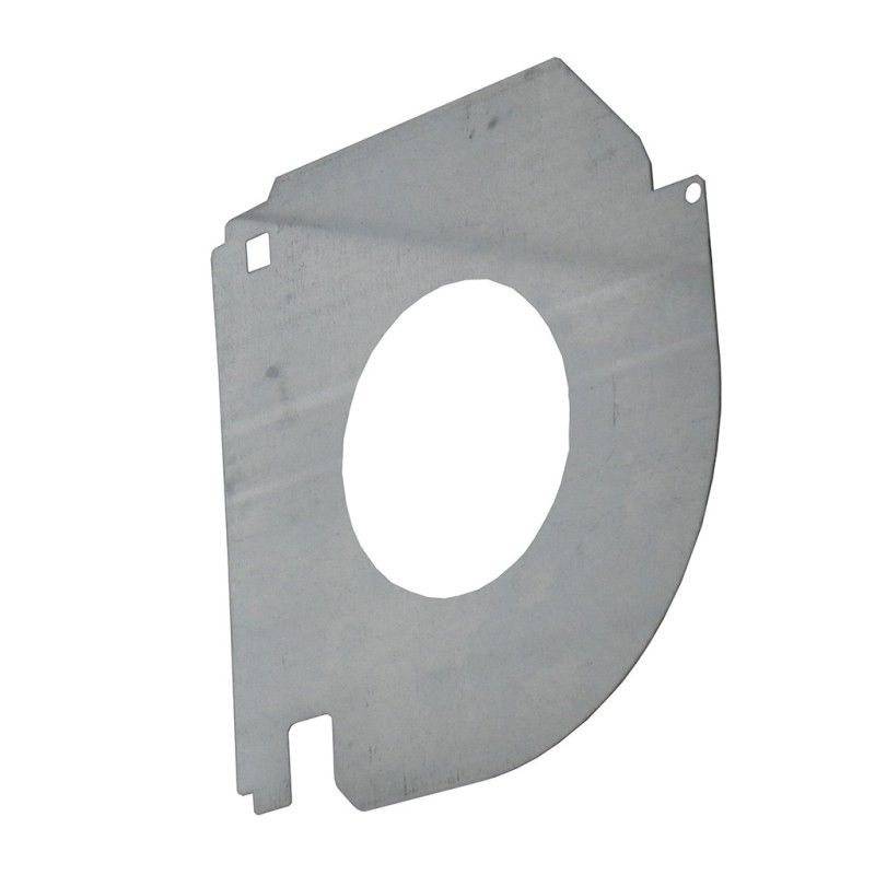 Plaque de guidage 137 mm pour joue ZF - Trou 70 mm