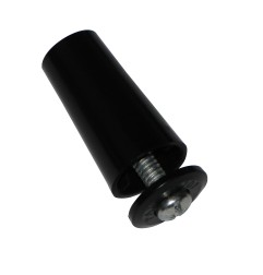 Butée de volet roulant cylindrique 40 mm Noir