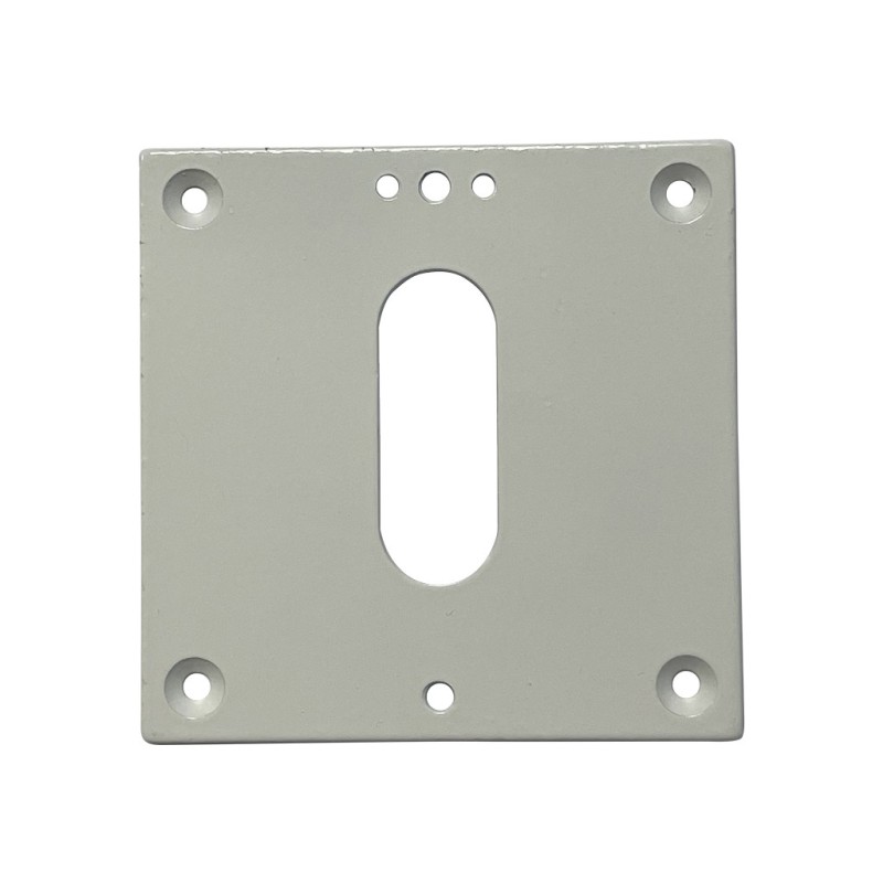 Plaque de fixation pour sortie de caisson