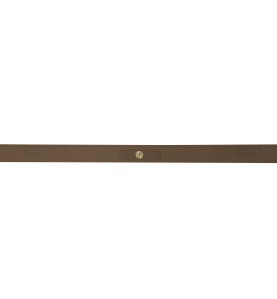 Lame Finale avec serrure Longueur 1490 mm marron extérieure