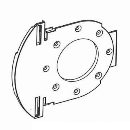 Tiroir Profialis CV218 pour moteur universel avec tube 60 mm