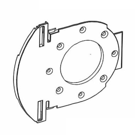 Tiroir Profialis CV218 pour moteur universel avec tube 54mm