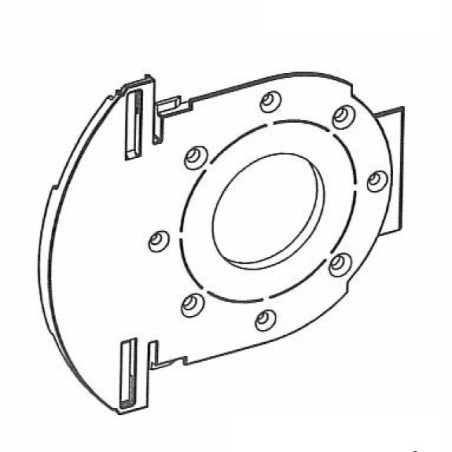 Tiroir Profialis CV218 pour moteur universel avec tube 40 mm