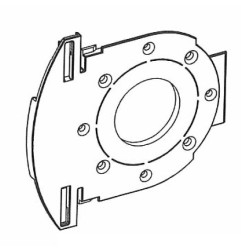 Tiroir Profialis CV188 pour moteur universel avec tube 40 mm