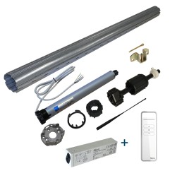 Kit radio ERA complet jusqu'à 15 Kg avec 2m de tube ZF 54 mm