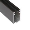 Coulisse aluminium traditionnelle blanche 40x27 mm (2 mètres)