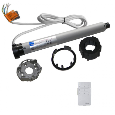 Kit moteur Nice radio E MAT 817 + MW1 pour tube ZF54
