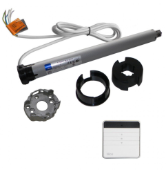 Kit moteur Nice radio E MAT 3017 + W1 pour tube Deprat 62 mm